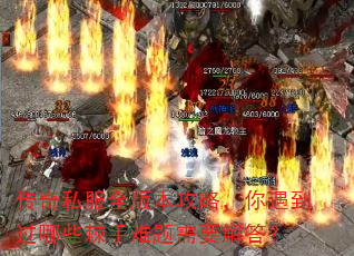 传奇私服全版本攻略,你遇到过哪些棘手难题需要解答? 传奇私服全版本攻略,你遇到过哪些棘手难题需要解答?